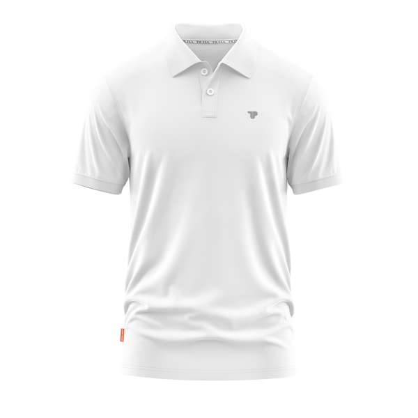Men's White Polo Shirt